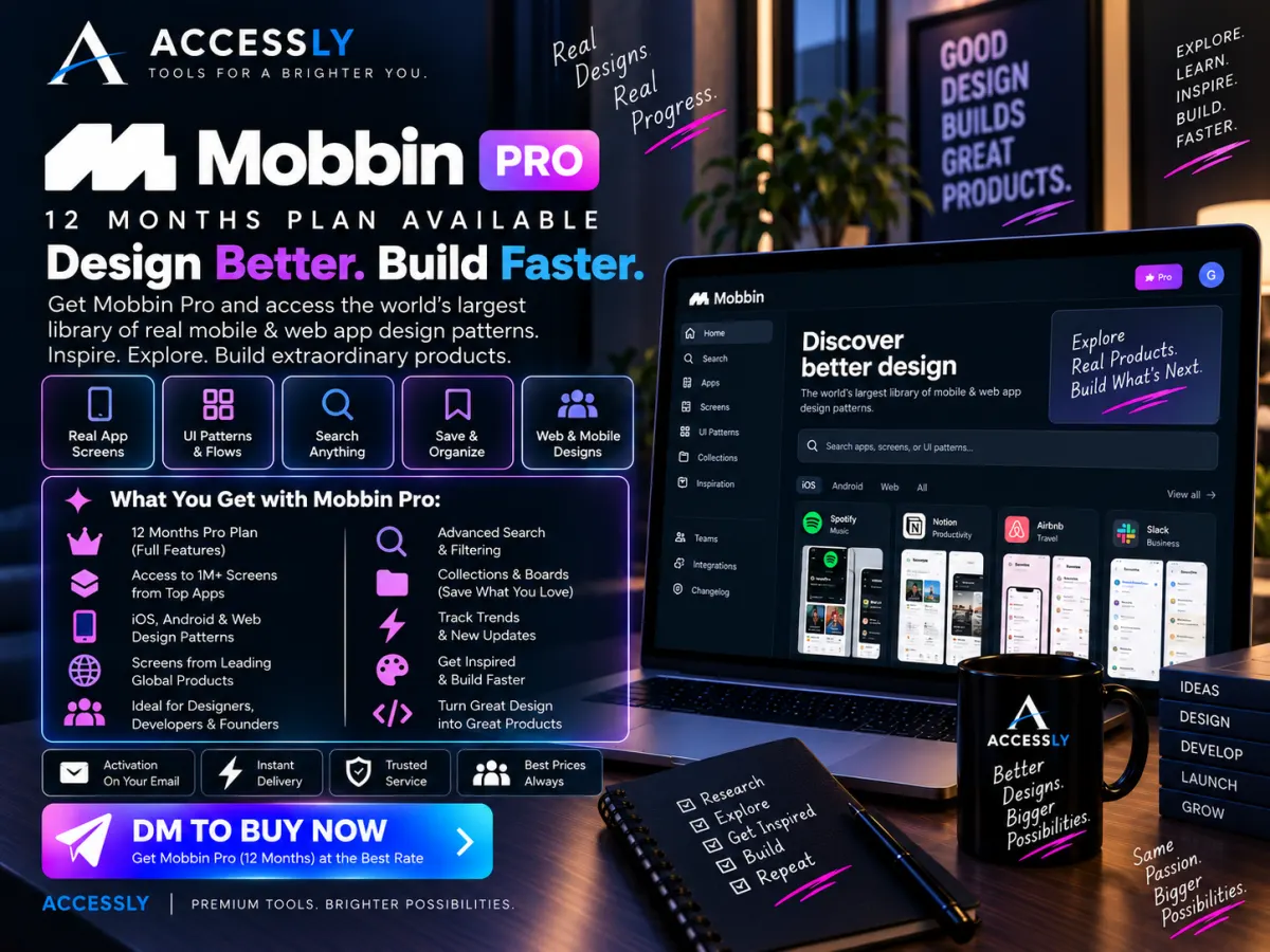 Mobbin Pro design reference library creative