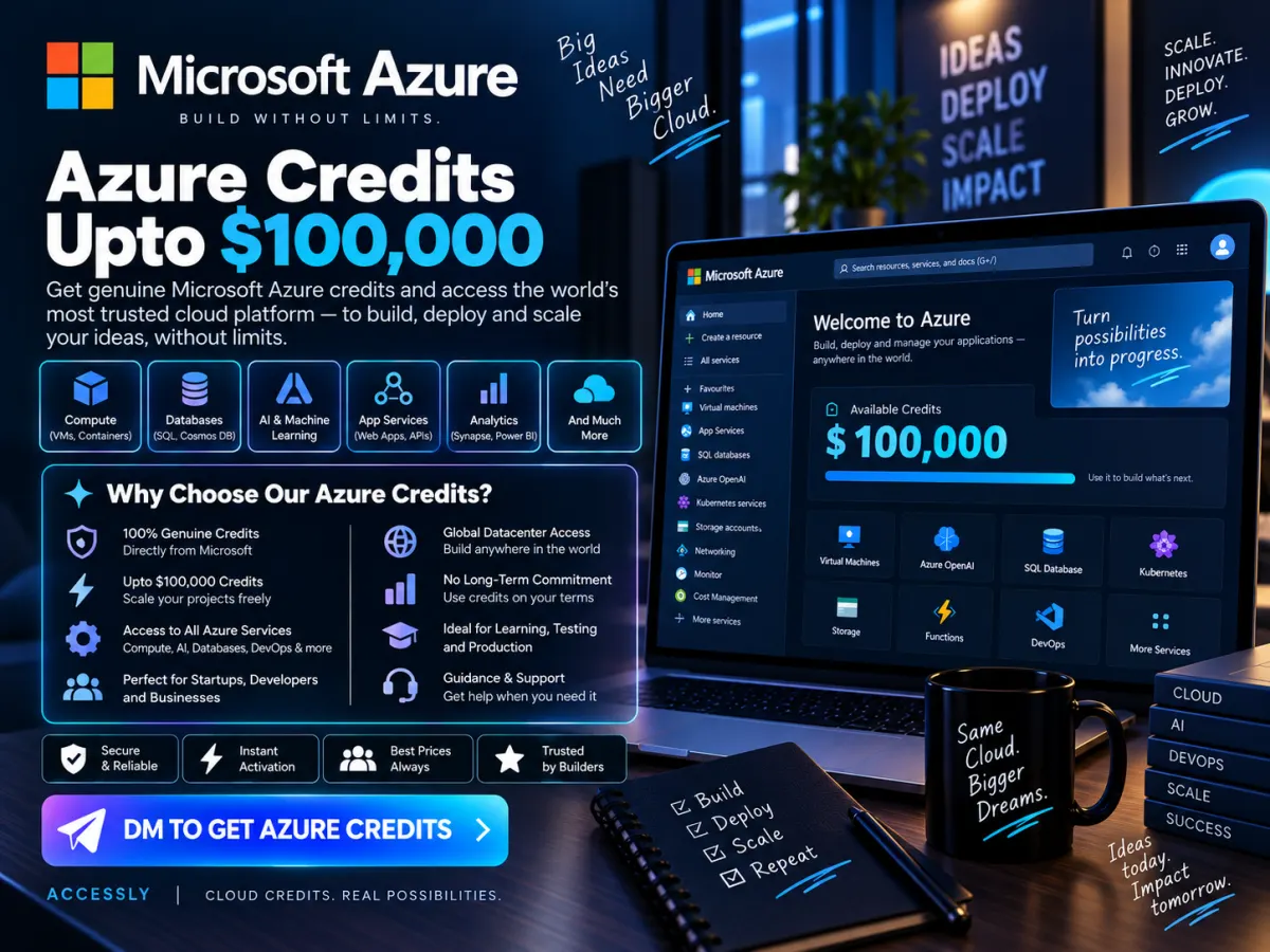 Microsoft Azure credits creative