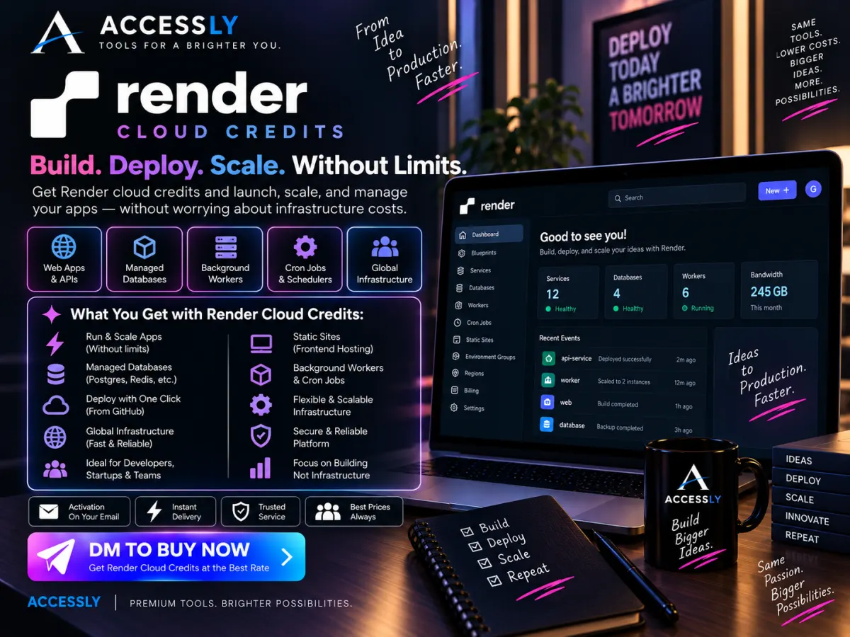 Render cloud credits creative